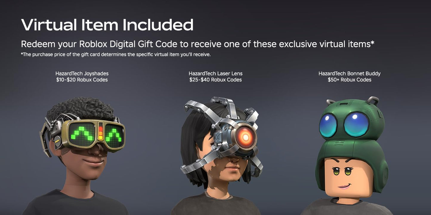 Roblox Digital Gift Card - 60,000 Robux [Includes Exclusive Virtual Item] [Digital Code]