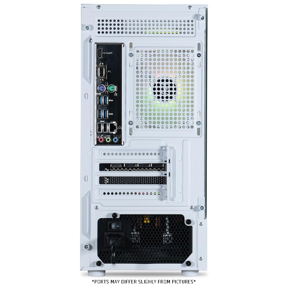ViprTech Reaper 2.0 Liquid-Cooled PC - AMD Ryzen 7 8700F (5.0Ghz Turbo), GeForce RTX 5060 Ti 16GB, 16GB DDR5, 1TB SSD, Gold Rated PSU, VR-Ready, WiFi, BT, Win 11, Gaming Desktop Computer, Black