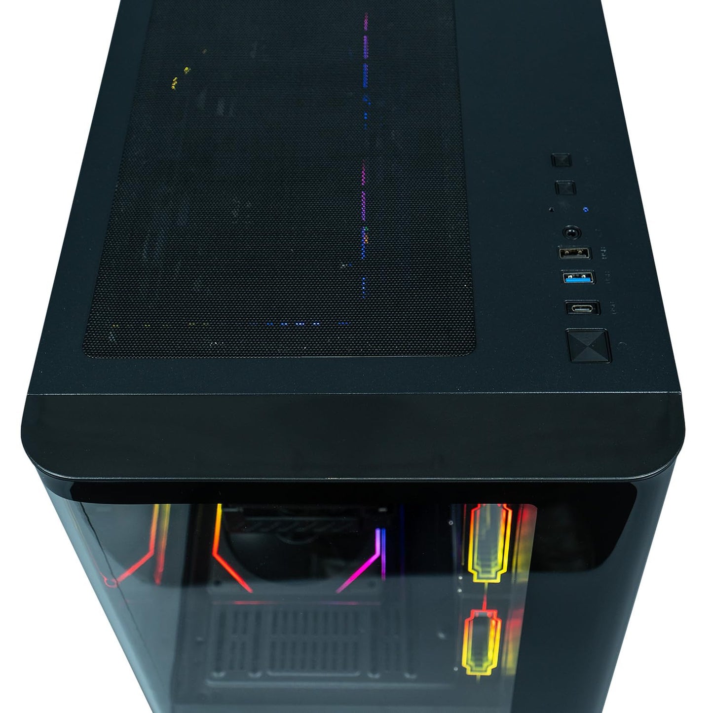 ViprTech Reaper 2.0 Liquid-Cooled PC - AMD Ryzen 7 8700F (5.0Ghz Turbo), GeForce RTX 5060 Ti 16GB, 16GB DDR5, 1TB SSD, Gold Rated PSU, VR-Ready, WiFi, BT, Win 11, Gaming Desktop Computer, Black