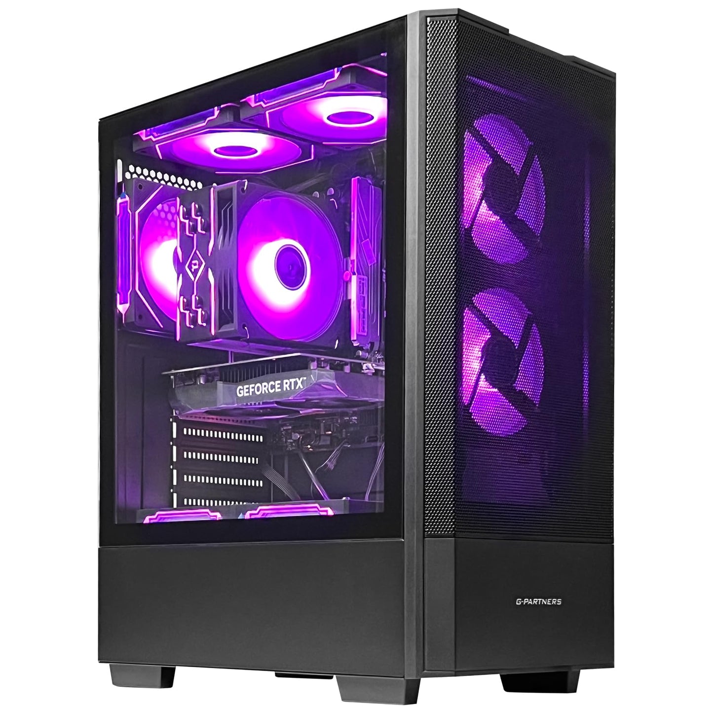 Prebuilt Gaming Desktop PC, AMD Ryzen 5 5500, GeForce RTX 3050 6GB, 16GB DDR4 3200MHz RAM, 1TB NVMe SSD, ARGB Air Cooling, Wi-Fi,Tower Computer for Gaming, Streaming, Editing